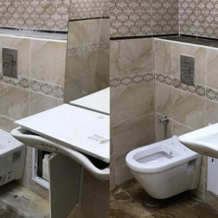 Уборка санузла в квартире
